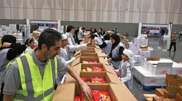 خطوة إنسانية.. “الفارس الشهم 3” تحمل مساعدات إلى غزة باسم محمد بن راشد